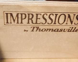 Thomasville Impressions Bedroom Set. 4 Piece. 