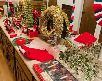 Large Selection of Christmas Decor.