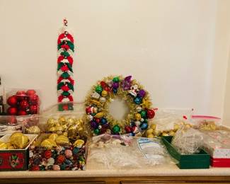 Large Selection of Christmas Decor.