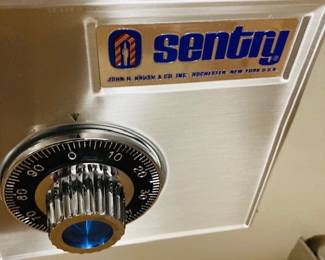 Vintage Sentry Fire Resisant Safe.