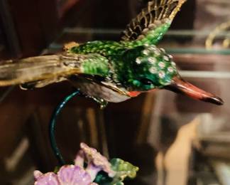 Vintage Bejeweled Hummingbird.