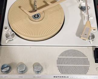 Vintage Motorola Solid State Stereo. Working.