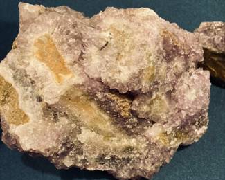 Amethyst Crystal Quartz Rocks.