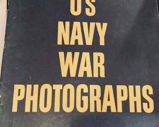 Vintage Book of US Navy War Photographs.