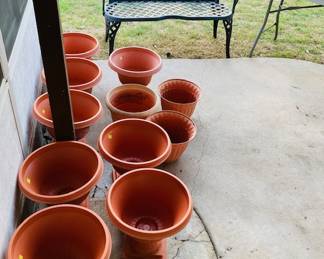 Large Selection of Flower Pots, Lawn and Garden Items.