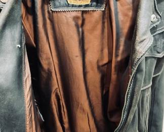 Vintage Harley Davidson Leather Coat/Jacket.