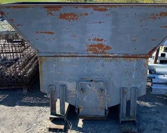 Concrete or Stone Hopper Unit with Shute