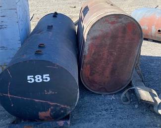 Fuel Tanks one Heavy duty on skids 2 275 gal regular tanks