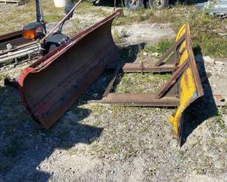 Plows, One Hiniker C Plow, one for forks
