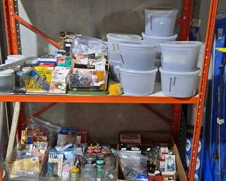 Home Repair Supplies; Ski Boots; Metal Shelving and much more!