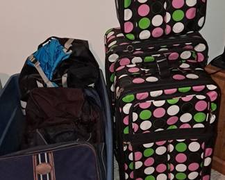 Assorted Luggage and Carry-On Bags