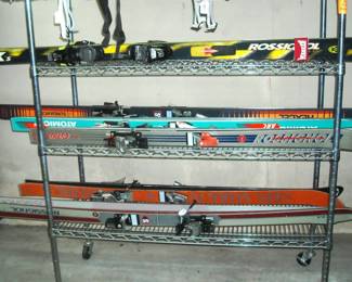 Nice collection of Snow skis and poles