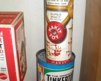 Vintage Makit Toys & Tinkertoys