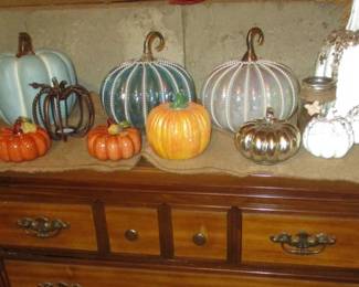 Great pumpkin collection  - Chest not for sale