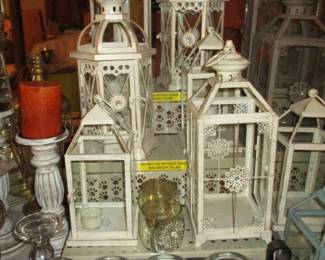 Large Lanterns - metal can be used outside