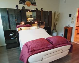 Serra adjustable queen bed 