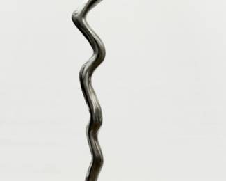 6 ft tall original polished stainless steel sculpture by Art Videen Minnesota Artist. 