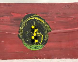 Very large scale original mixed media painting by Art Videen Minnesota Artist. 