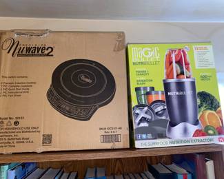 Nutribullet and Nuwave -brand new