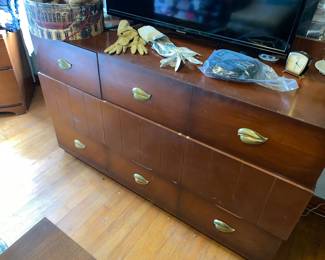 Vintage dresser-great handles!