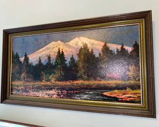Vtg. Landscape art