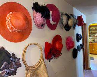 Assorted lady’s hat collection