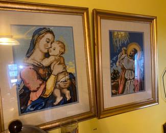 Needlepoint religious art