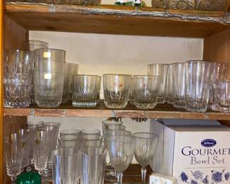 Ugh assorted glassware