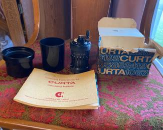 All Curta pieces with box