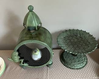 2- pieces of decorative McKenzie child.