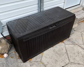 Deck storage  box.