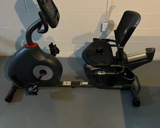Schwinn digital exercise bike.