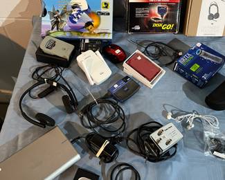 Video 228 PCI - xs, lock box, linyx router, star tech, com adapter and radio shack amplifier.