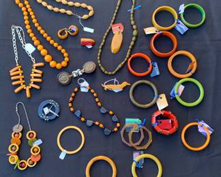 Bakelite jewelry