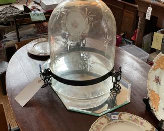 Bell jar lamp