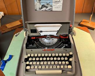 Vintage royal typewriter.