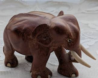 Vintage hand carved wooden Hawaiian island figurine.