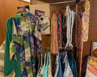 Authentic Hawaiian kimonos, hula skirts and more.
