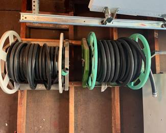Two 50’ Hoses on reels.