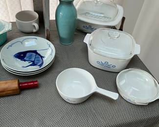 Vintage Corning ware,