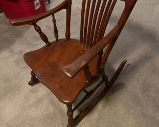 Antique rocker.