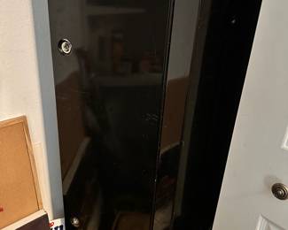 Gun Safe. Drilled out locks.