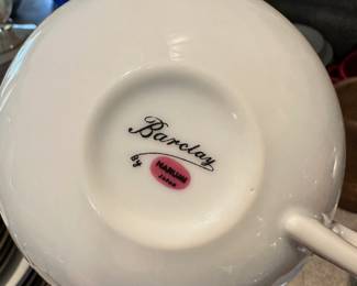 Barclay china