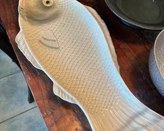 Fitz and Floyd Fish Platter