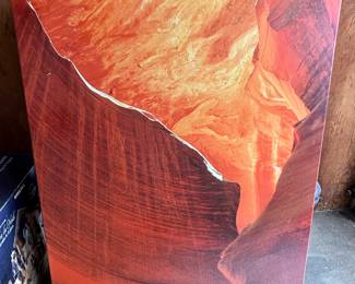 Antelope Canyon Edge of Light by Ron Evans with Giclee Print Certificate