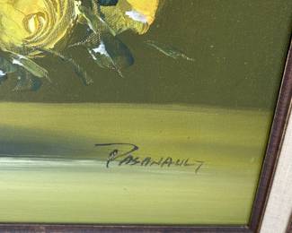 Oil painting by Pasanault