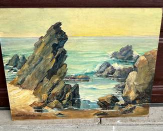 Oil painting by Helen Miller Bailey 1959