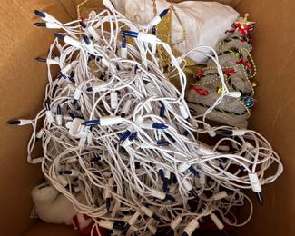 Christmas lights/decors