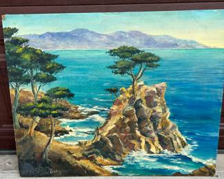 Oil painting by Helen Miller Bailey 1960