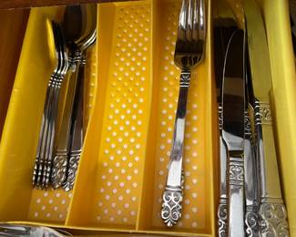 cutlery, silverware set